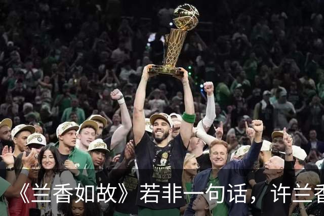 《兰香如故》若非一句话，许兰香始终不知，赵星棠为何痛恨林锦岐
