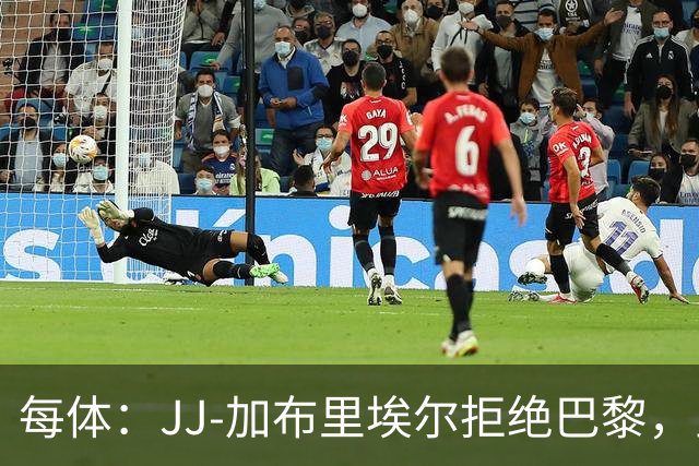 每体：JJ-加布里埃尔拒绝巴黎，皇马签新星路畅通